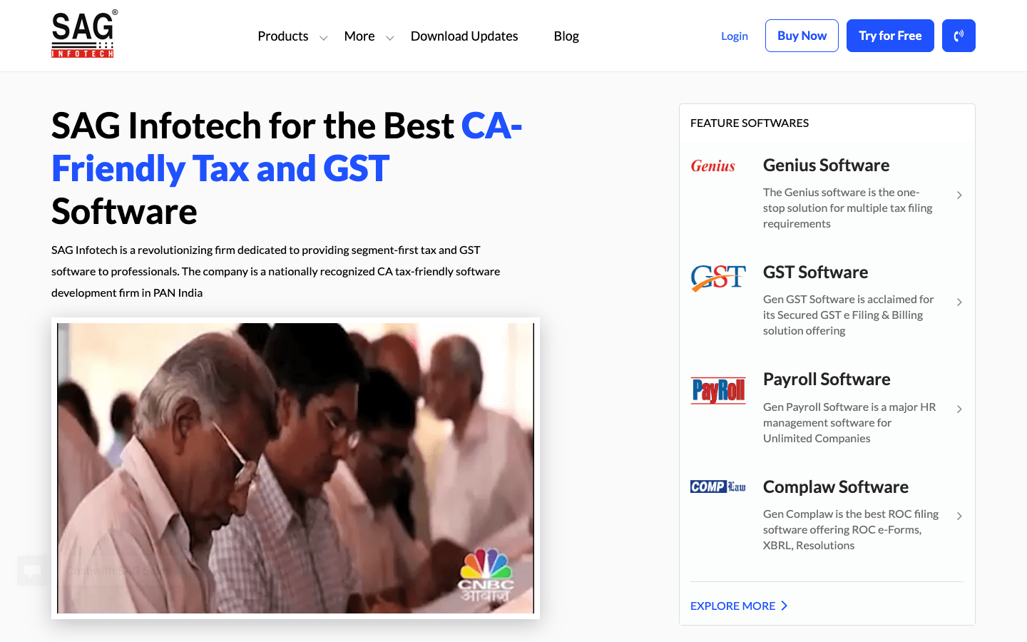 Gen IT (Genius) official website screenshot