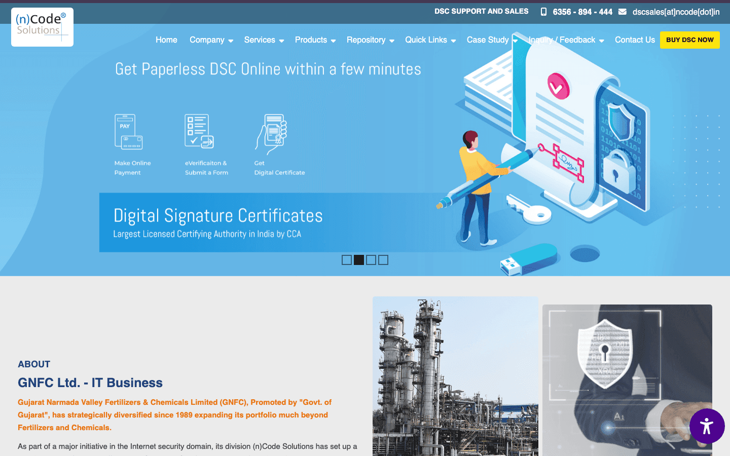 (n)Code Solutions official website screenshot