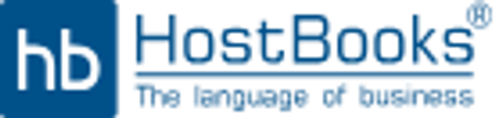 HostBooks GST logo