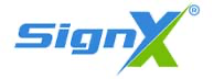 SignX logo